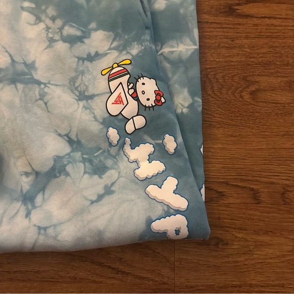 Hypeland x Hello Kitty Tie Dye Joggers sweatpants medium Fan organic cotton - Picture 2 of 9